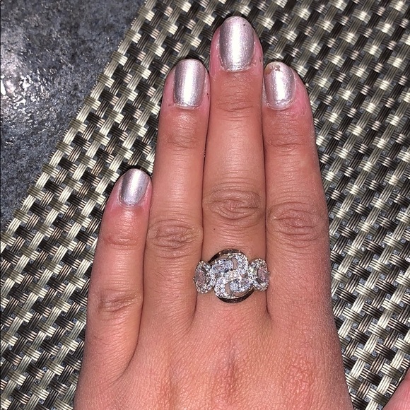 Beautiful gold and sterling silver ring - Picture 6 of 8